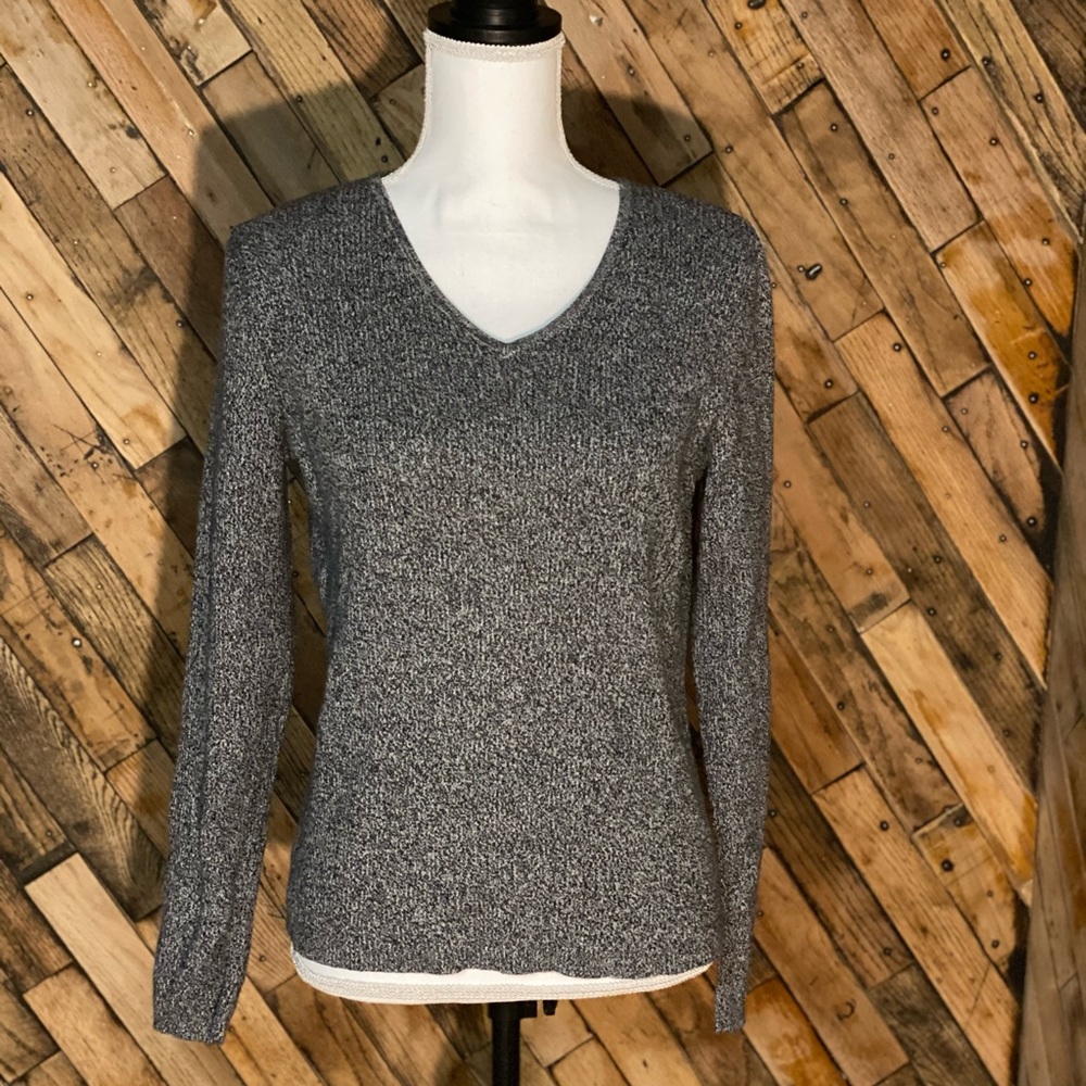 Karen Scott Gray Sweater